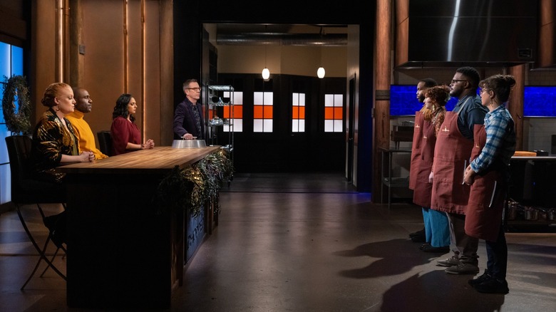 "Chopped" contestants and judges