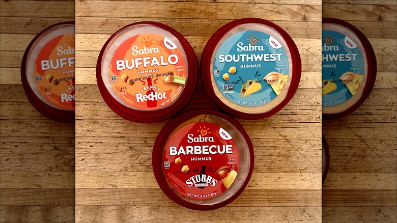 Sabra hummus trio