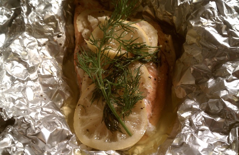 Salmon in Foil Packets