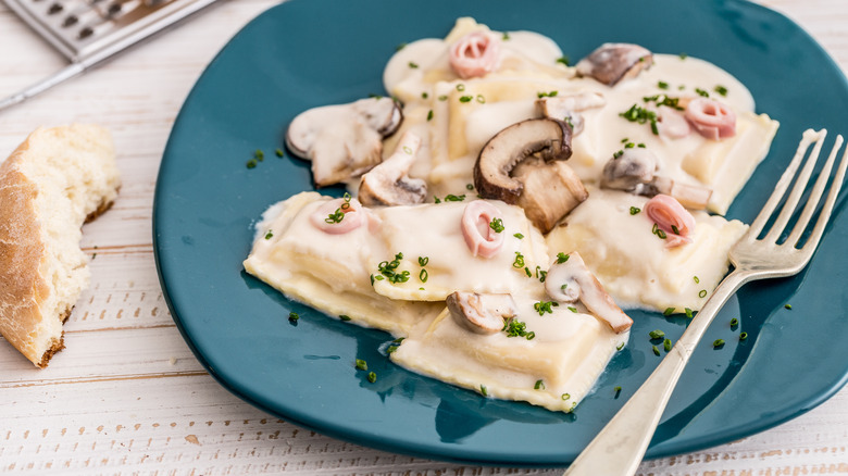 Pasta with caruso sauce