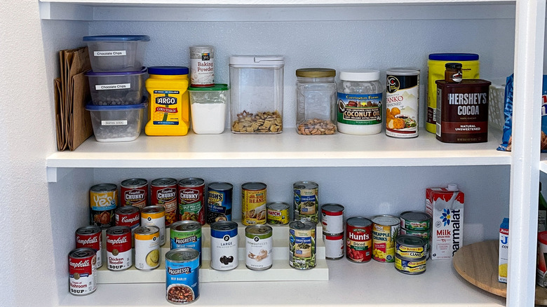 A kitchen pantry