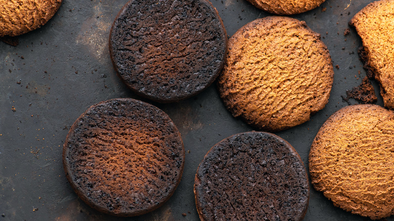 cookies with burnt bottoms