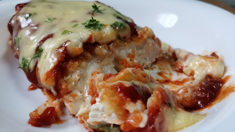 stuffed chicken parmesan