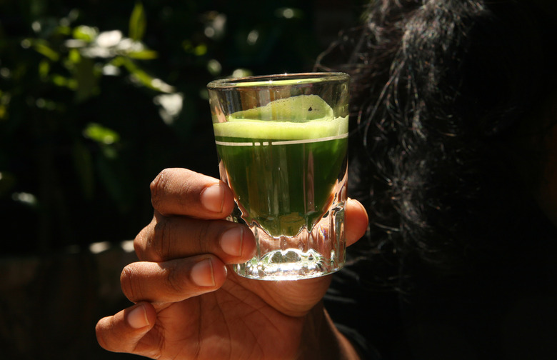 Wheatgrass Shot