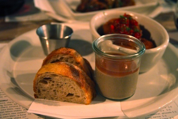 Abattoir's Potted Chicken Liver with Apricot Butter 