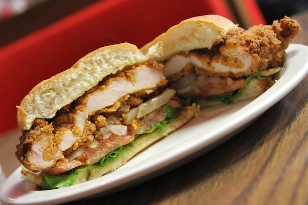 Spicy Chicken Sandwich Platter