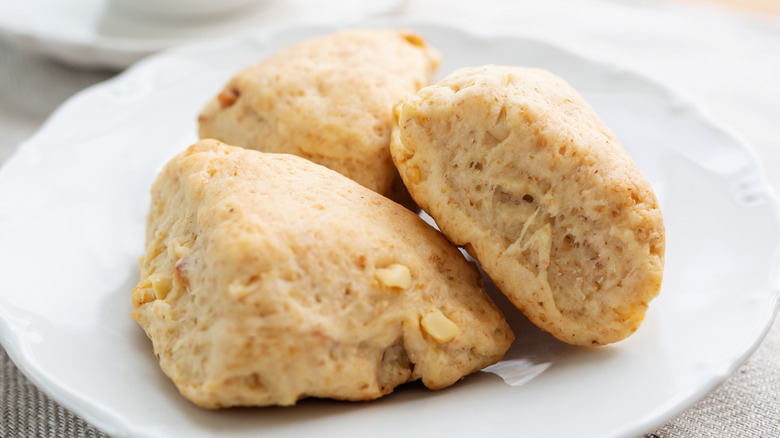 Plate of scones