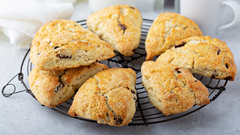 Plate of scones