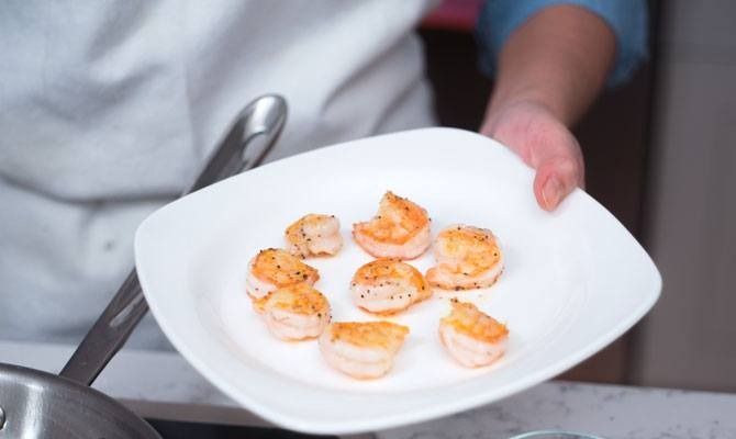 Seared Shrimp