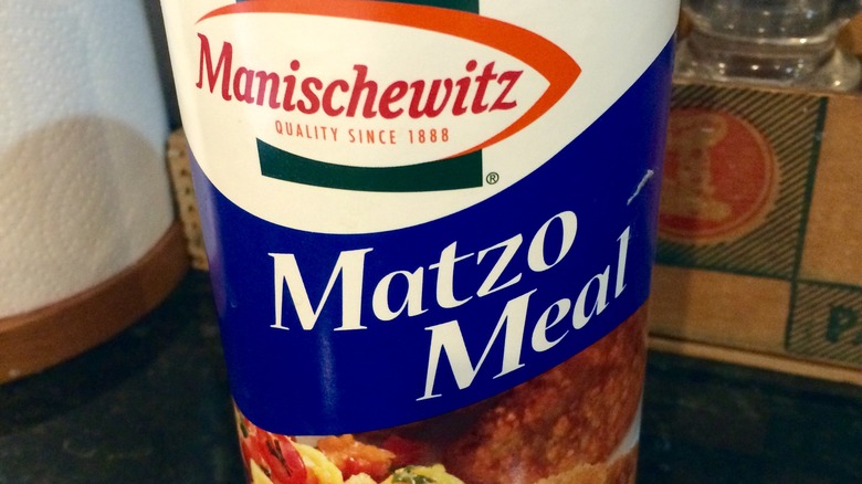 matzo meal container