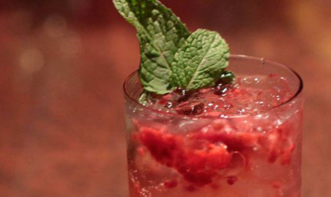 Raspberry Mojito