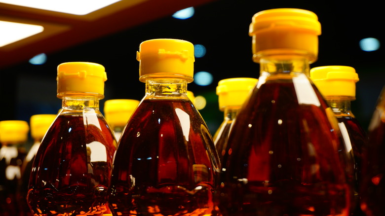 Bottles of fish sauce