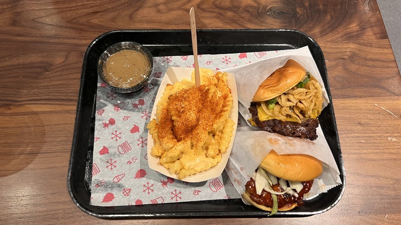 Shake Shack Swicy and Savory Menu items