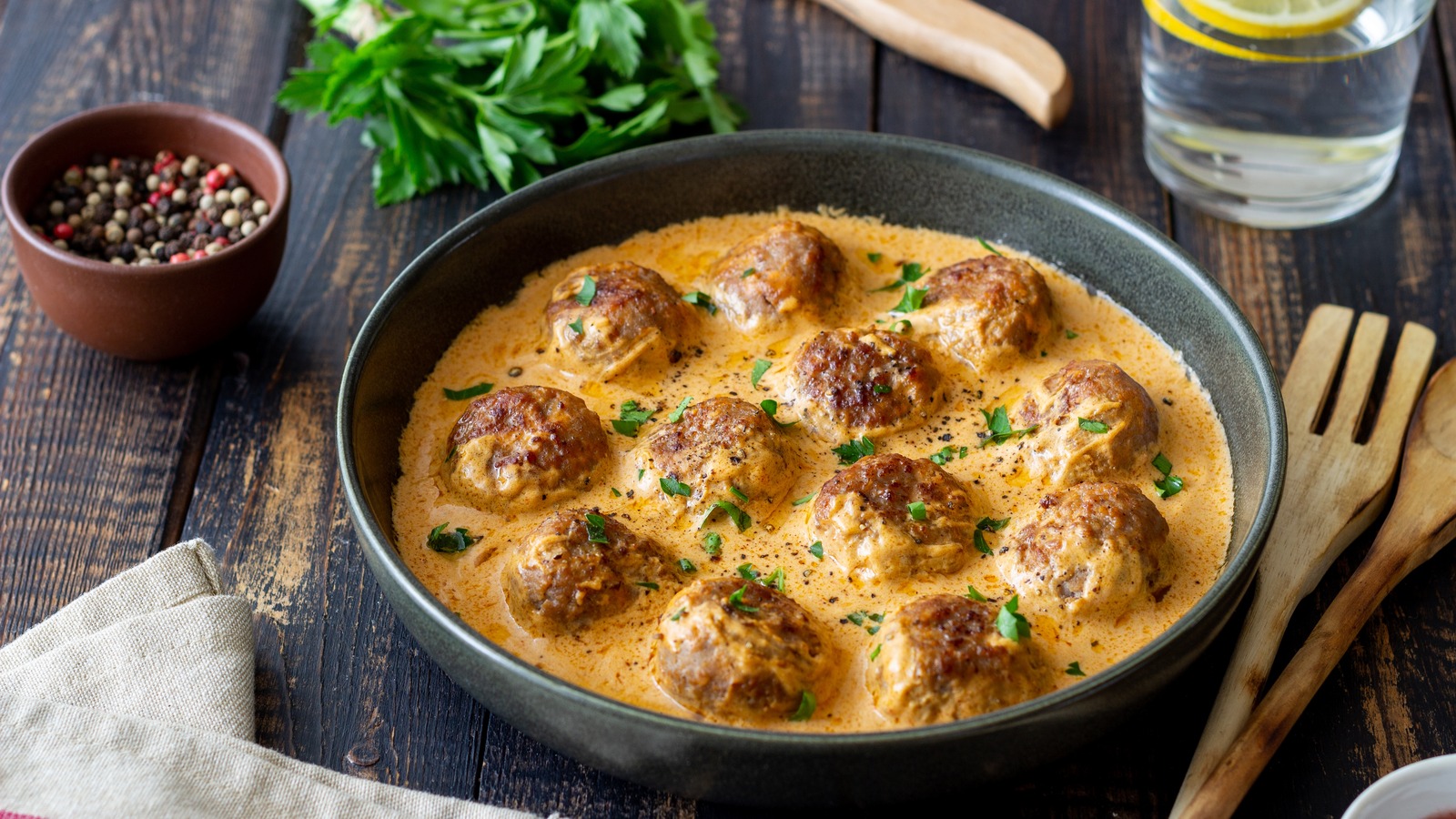 Shake Up Your Classic Meatballs With Creamy Vodka Sauce