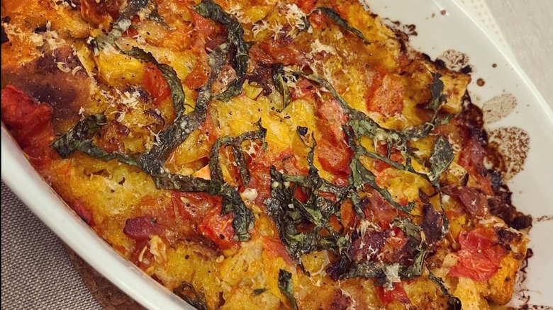 Scalloped tomato casserole