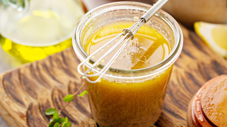 homemade vinaigrette