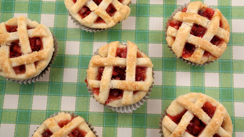 lattice mini pies