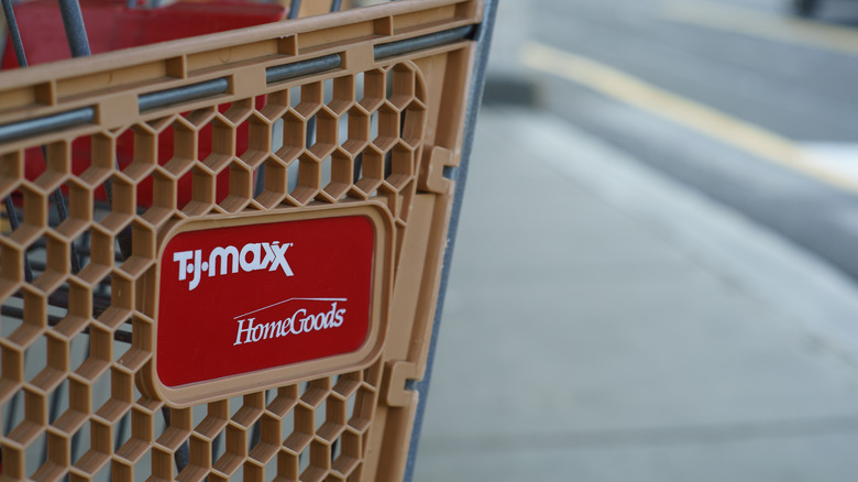 TJ Maxx shopping basket