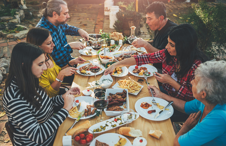 Is it ever appropriate to eat before everyone has been served?