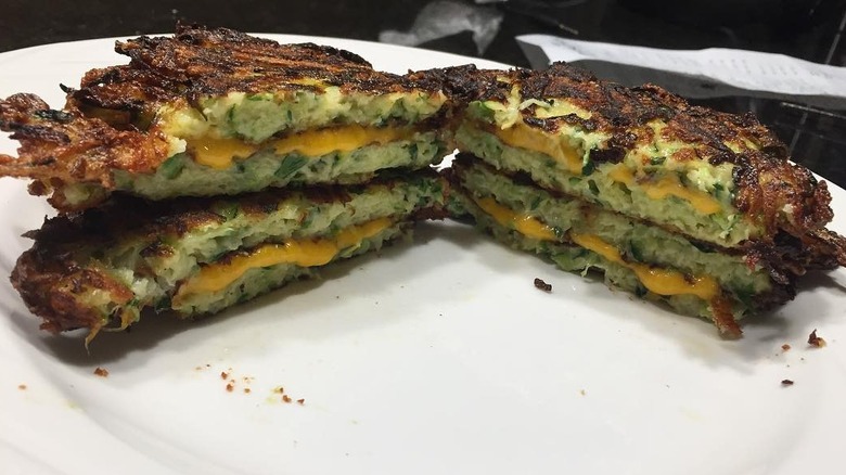 zucchini grilled cheese