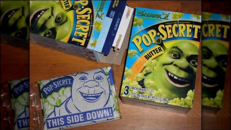 Shrek Pop Secret popcorn