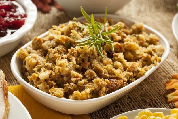 Apple-Chestnut Cornbread Stuffing