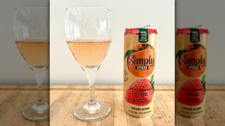 Simply Spiked Strawberry Peach