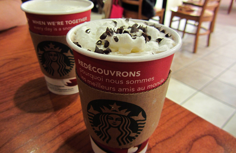 Healthiest: Starbucks Peppermint Mocha 