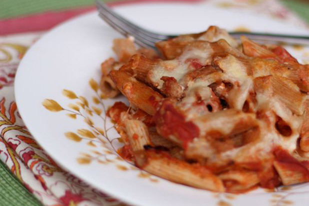 Lightened Up Baked Ziti