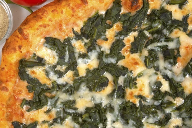 Spinach Salad Pizza