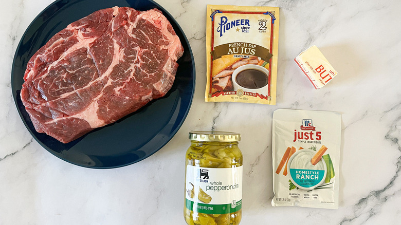 Mississippi pot roast ingredients