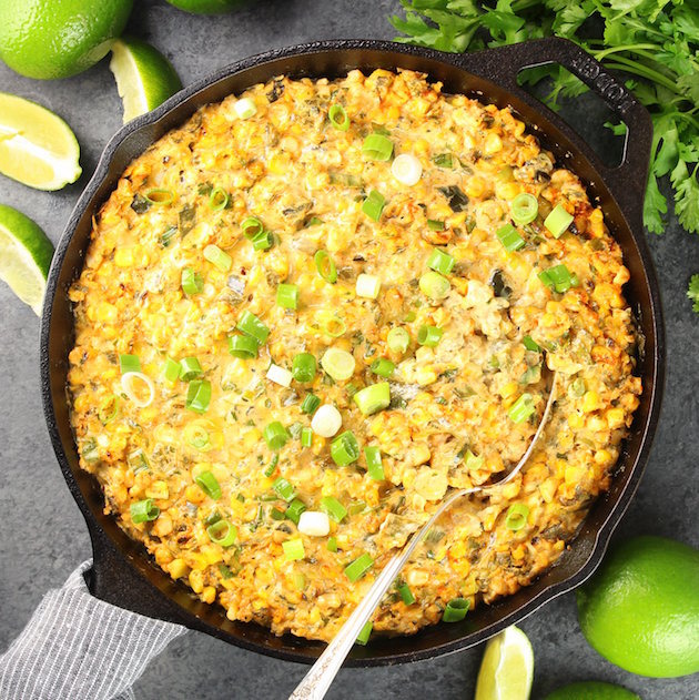 Smoky Poblano Corn Dip