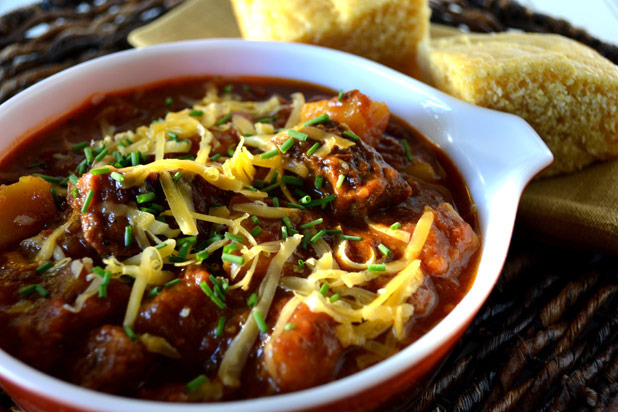 Texas Chili and Cornbread