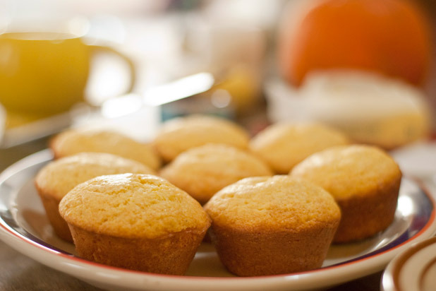 Homemade Cornbread Muffins