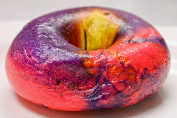 Rainbow Bagel