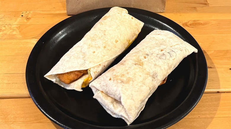 Sonic crispy tender wraps