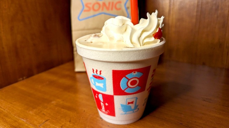 Sonic Peanut Butter Bacon Shake