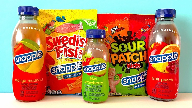 Snapple and Snapple candies