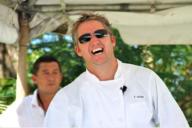 For which four chefs is the 2011 Burger Bash their third time participating at South Beach?