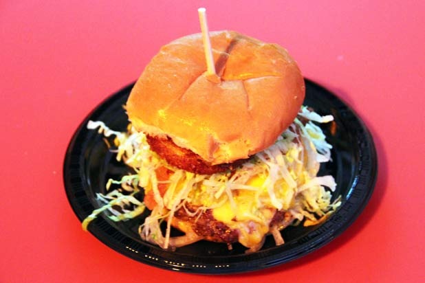 Guy's Burger Joint's "Straight-Up with a Pig Patty" 