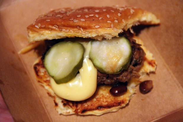 The Meatball Shop's Chili Cheese Burger