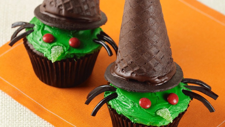 Wicked Witch Cupcakes