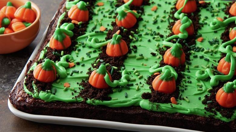 Pumpkin Patch Brownies