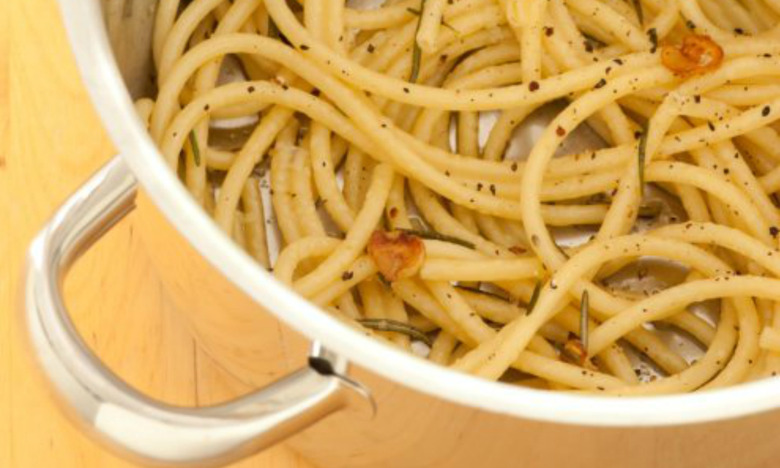 Spring Spaghetti With Green Garlic