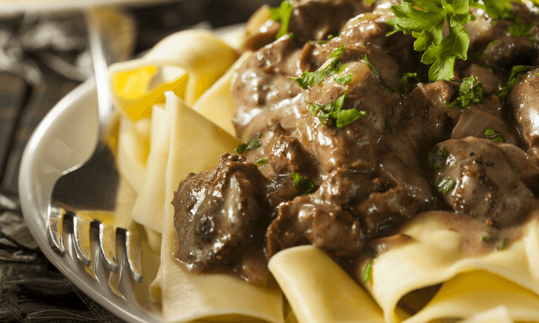 Beef Stroganoff