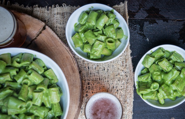 Green Beer Mac and Cheese 