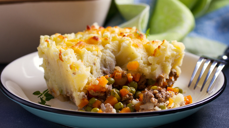 piece of Shepherd's pie