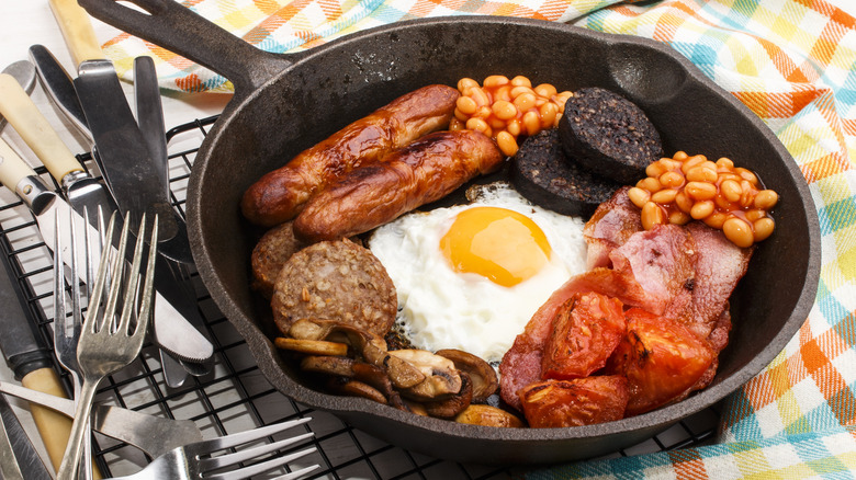 Irish fry breakfast