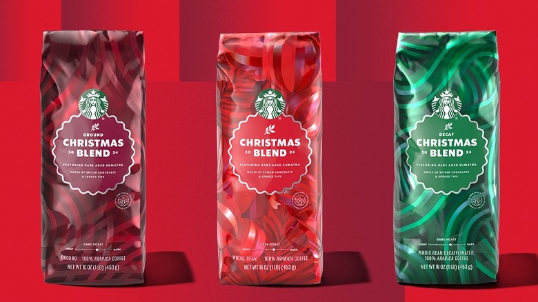 Starbucks Christmas blend trio bags