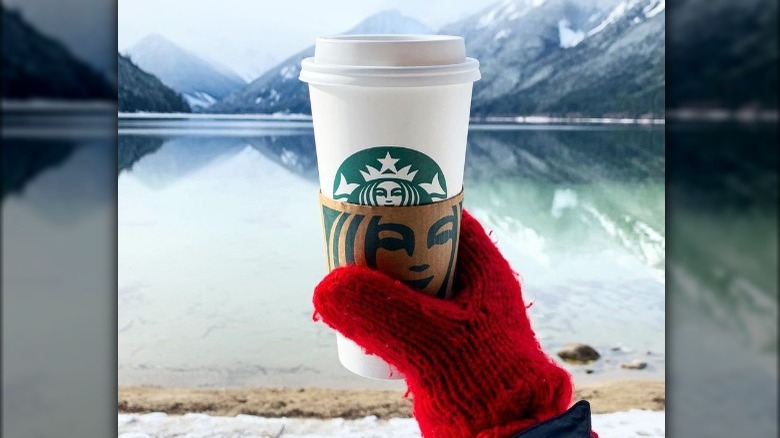 Starbucks hot beverage